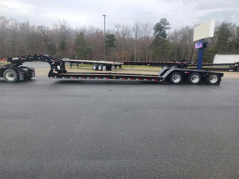 Hydraulic Gooseneck Trailer