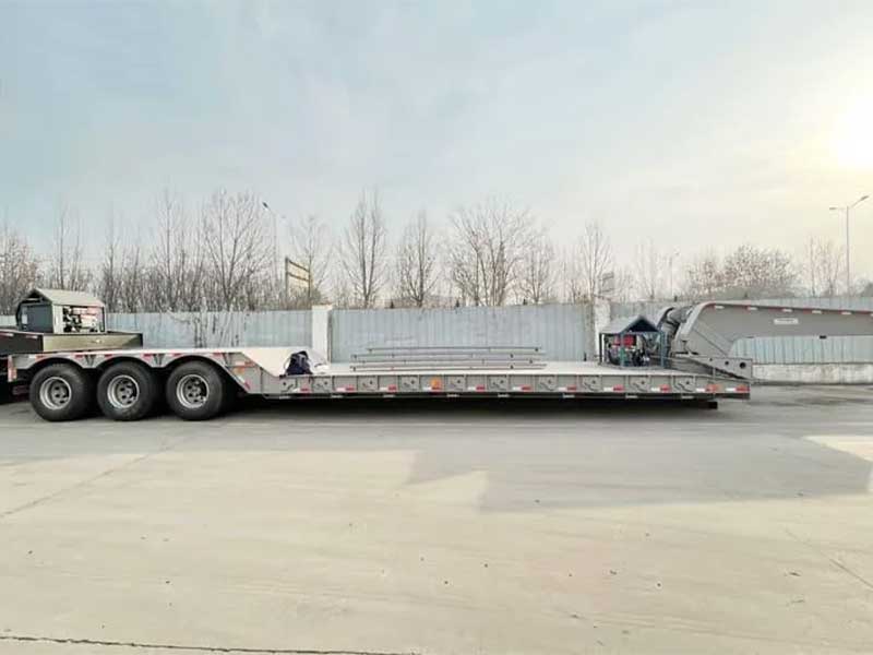 60 Ton Lowboy Gooseneck Trailer