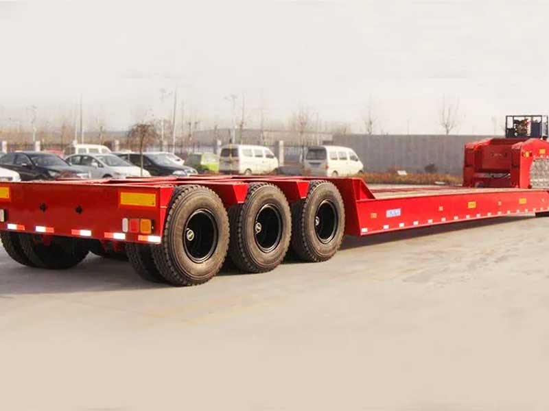 2 Axle Detachable Gooseneck Trailer