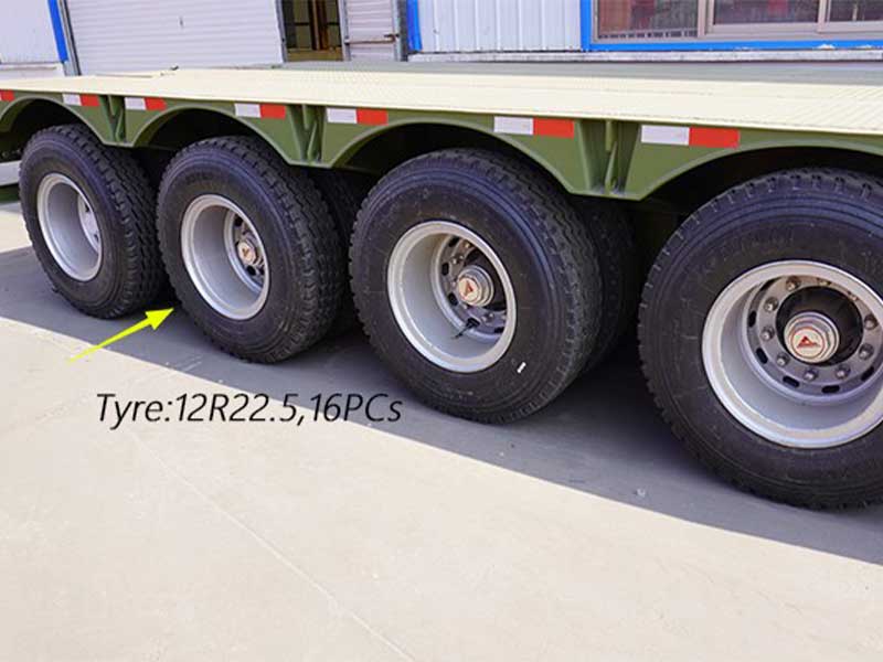 100 Ton Lowboy Trailer