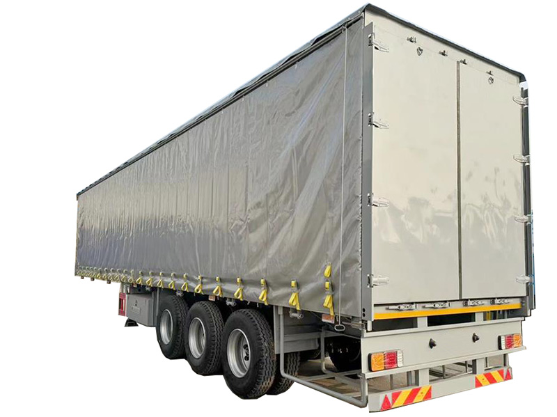 Curtain semitrailer