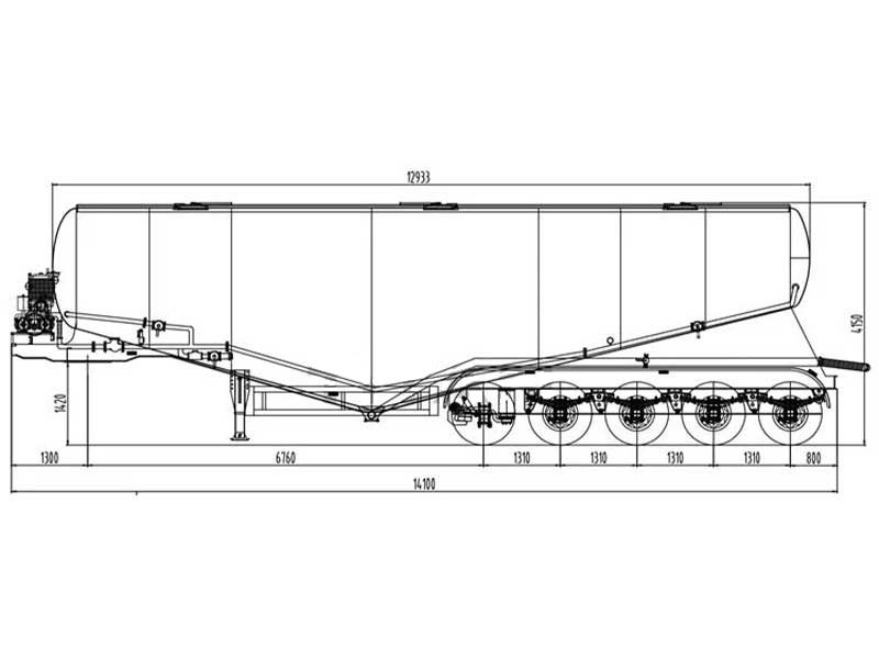 Bulker Truck Trailer