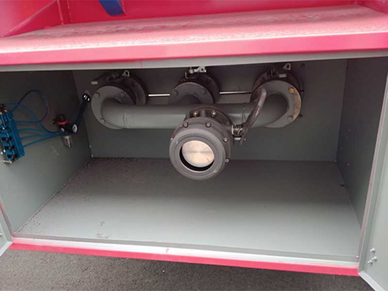 Gasoline tank trailer