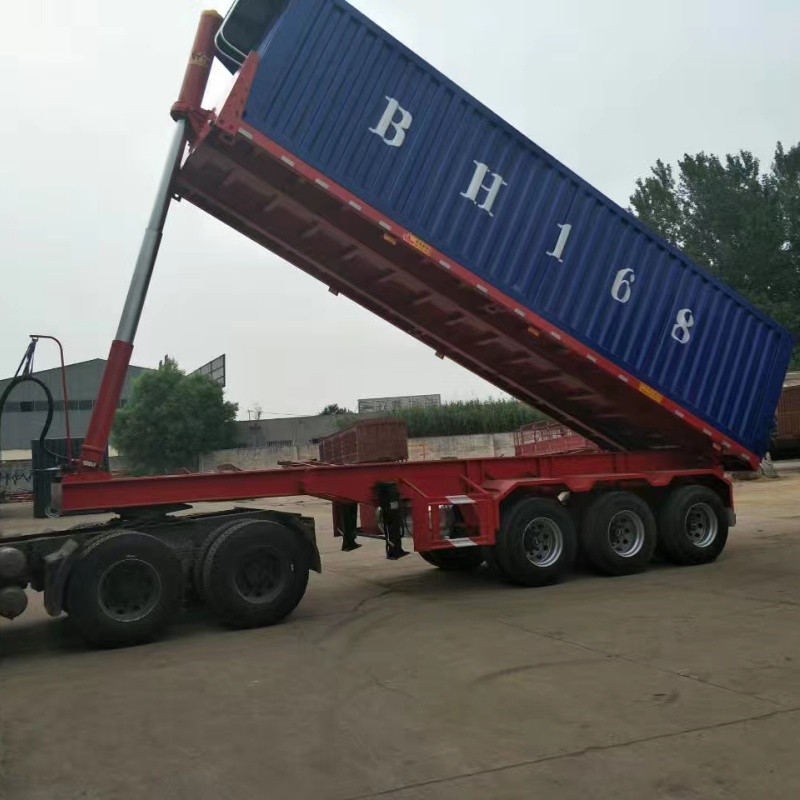 rear dump semi trailer