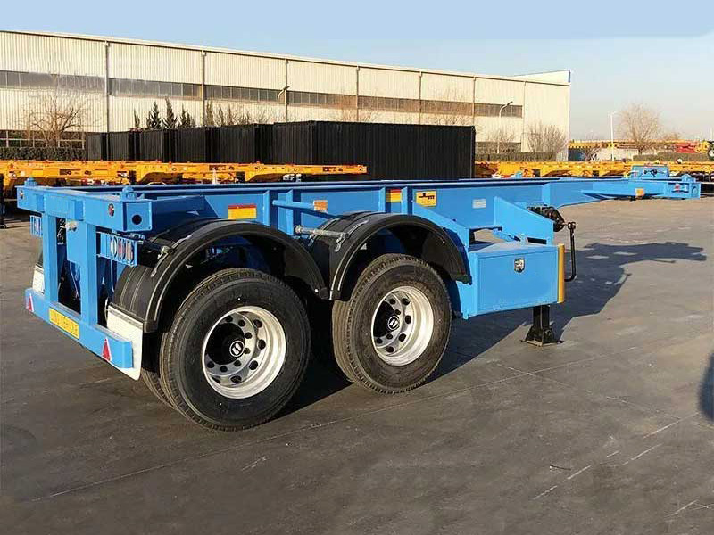 2 Axle Skeleton Trailer