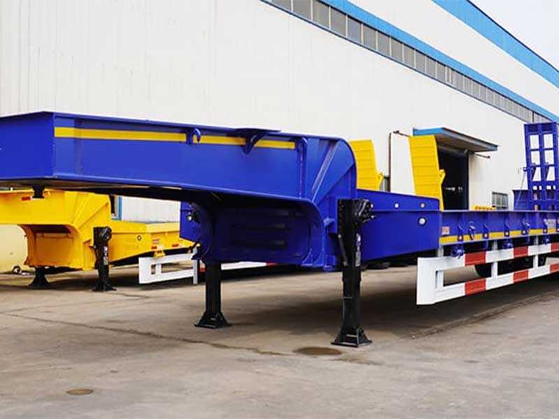 Low Bed Truck Trailer