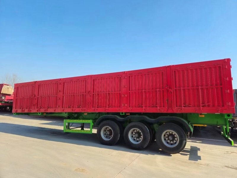 low bed truck trailer