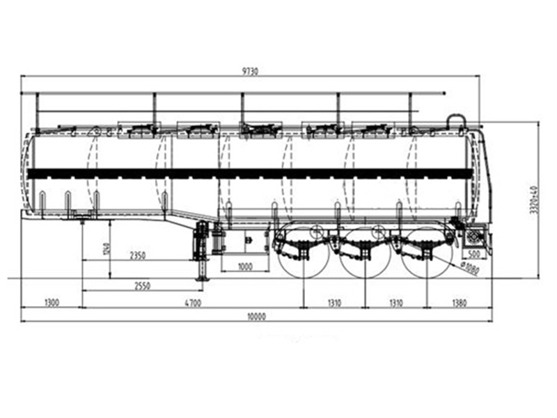 fuel tanker semi trailer