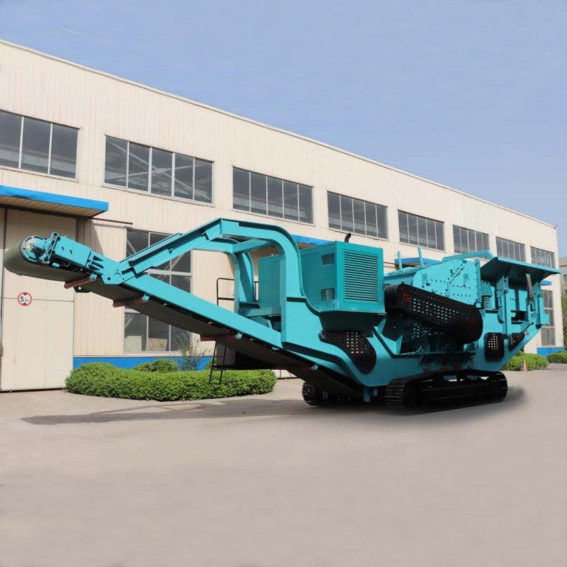 Crawler-Tracked Impact Crusher Station