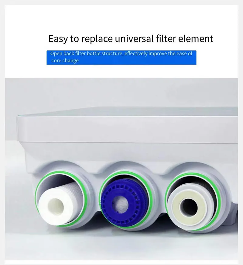 100g/400g High Flow Customizable Under Sink Reverse Osmosis System Water Purifier for Home Drinking
