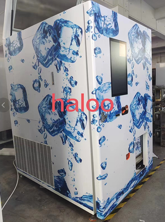 Basic style ice vending machine Basic style ice vending machine