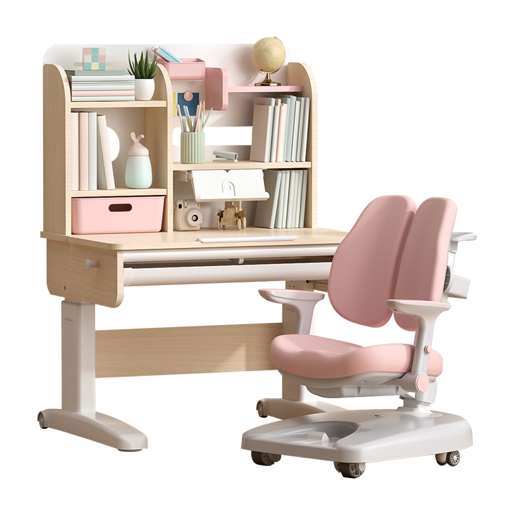 Adjustable Homework Reading Table And Chair Set For Kids Study