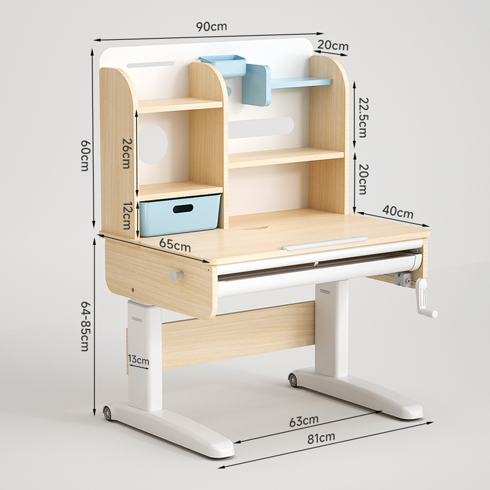 Adjustable Homework Reading Table And Chair Set For Kids Study