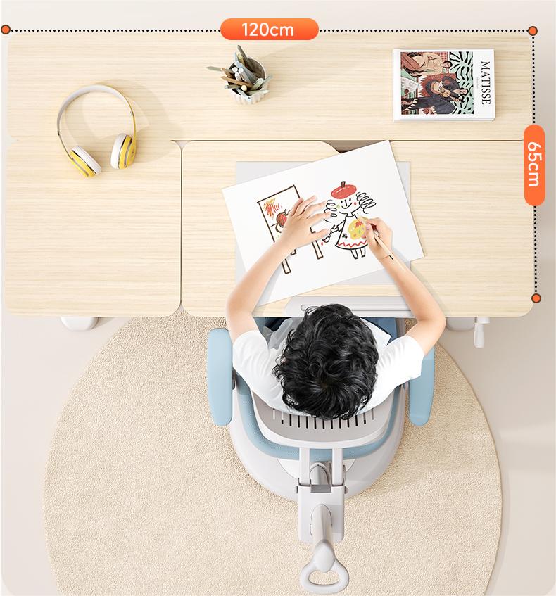 ergonomic children learning desk