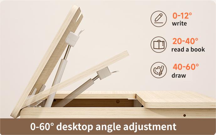 kids study adjustable desk