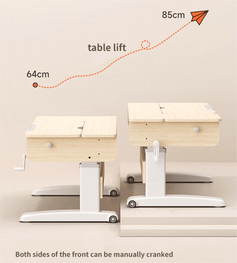 foldable children learning desk