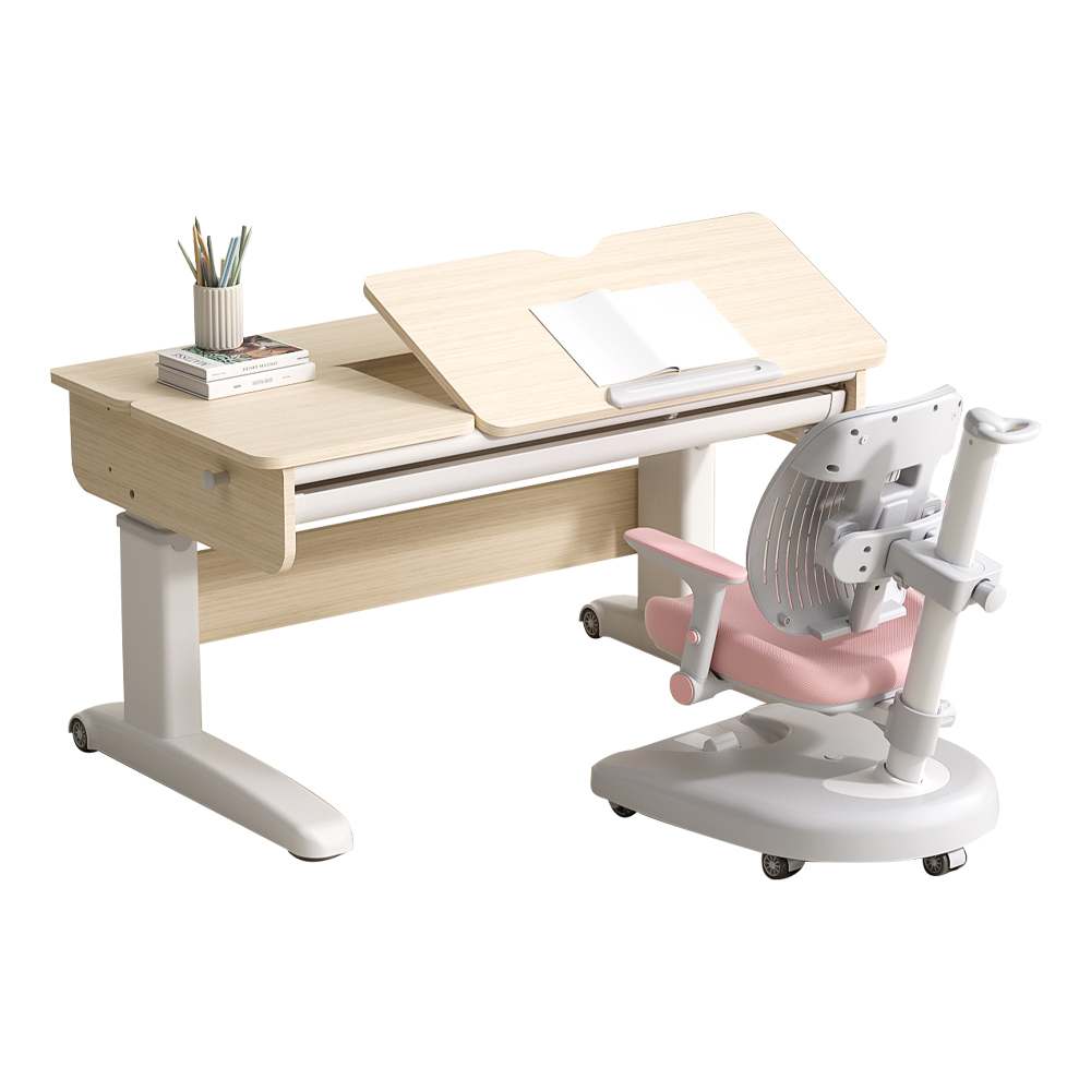 Ergonomic Adjustable Smart Kids Learning Shelf Desk