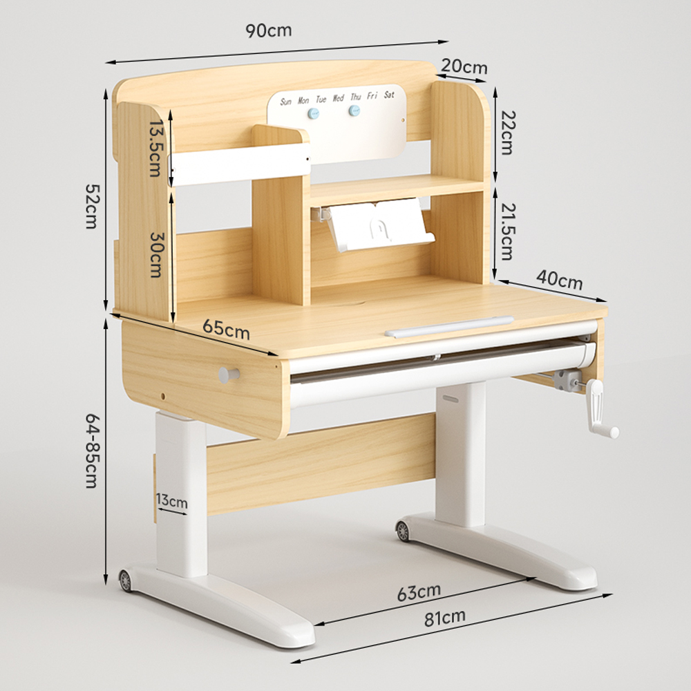 Height Adjustable Ergonomic Small Children Study Table And Chair