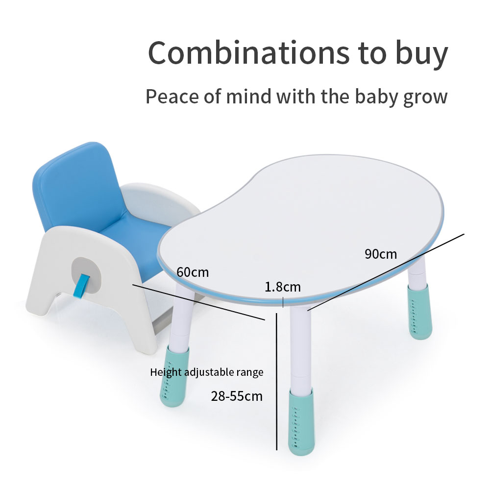 Daycare Adjustable Toddler Table For Kids