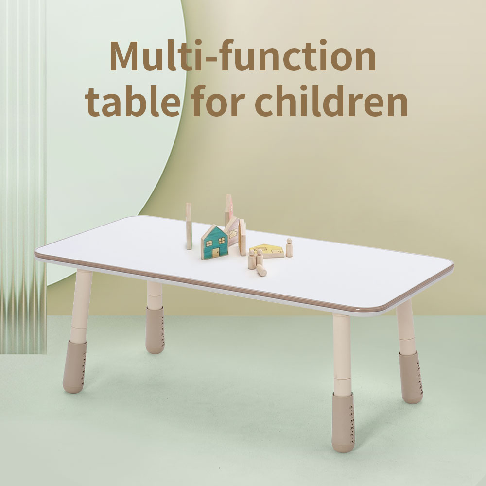 Height Adjustable Preschool Childcare Multifunctional Kids Table