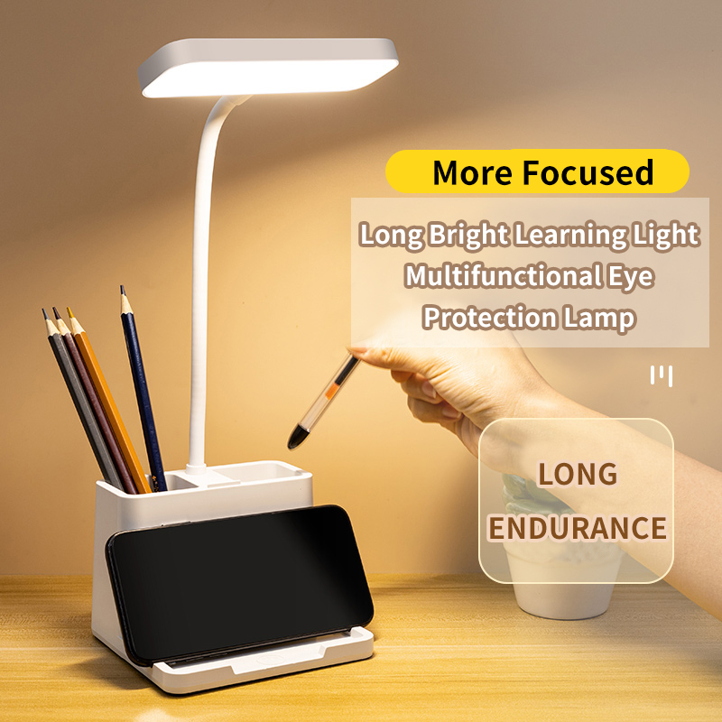 Eye Protection Desk Touch Led Study Lamp Usb Charging