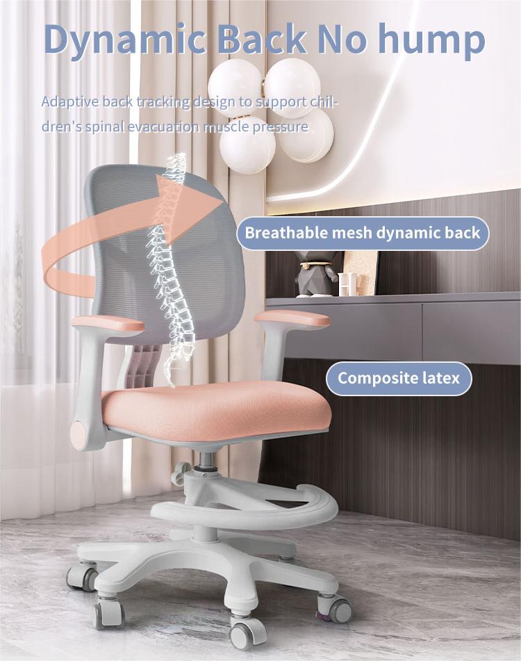 children study chair with lockable wheels