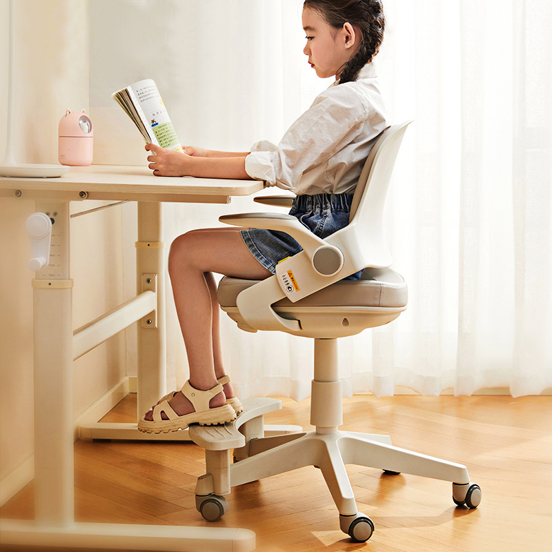 Cadeira de estudo ergonômica de luxo para crianças