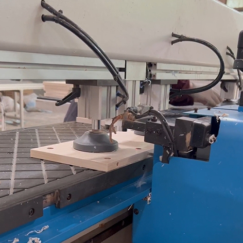 Automated Drilling Process for Desk Components