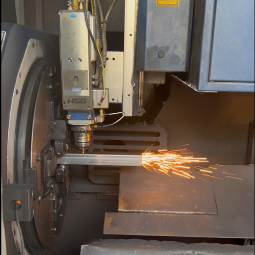 Precision Tube Cutting & Drilling for Study Desk Frames