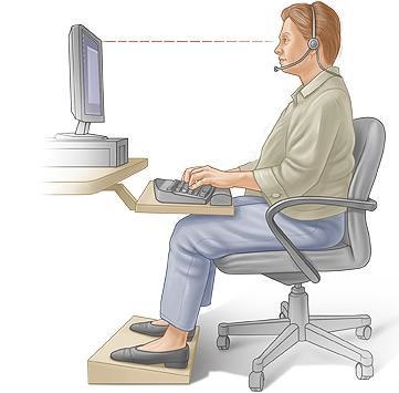 Ergonomic children's chair