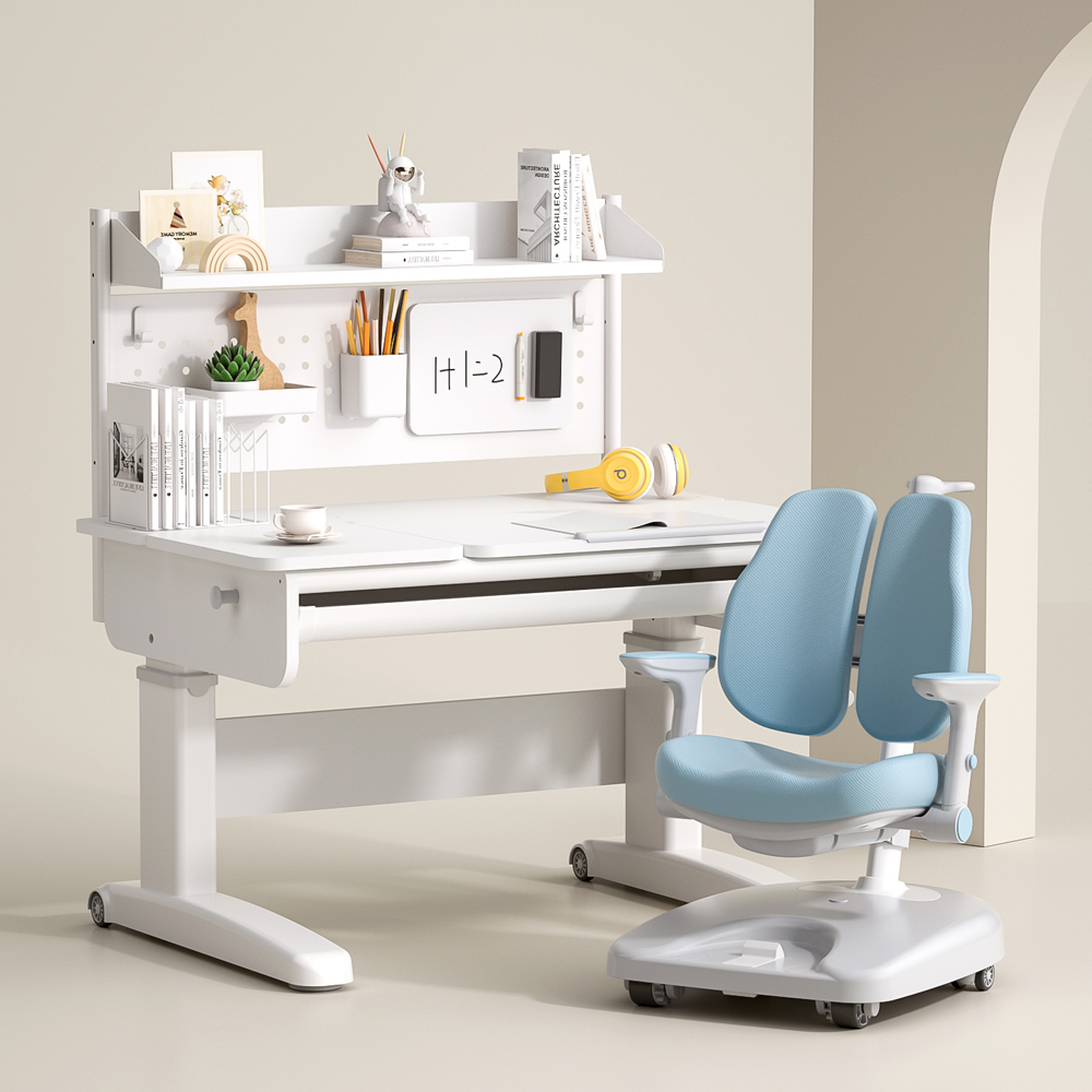 Ergonomic children's study desks and chairs
