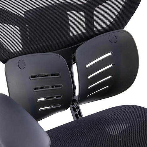 Kursi Kantor Ergonomis yang Dapat Disesuaikan dengan Sandaran Punggung dan Penyangga Lumbar Ganda