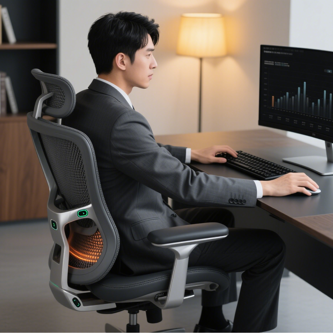 Ghế văn phòng công thái học: Tăng cường hiệu quả và phục hồi sức khỏe