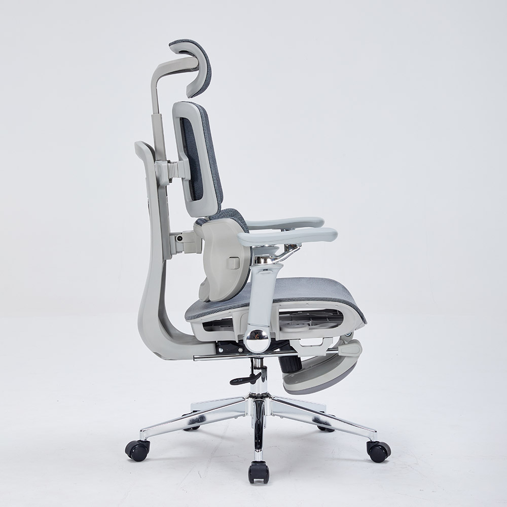 Ergonomiczne krzesło siatkowe z dzielonym oparciem