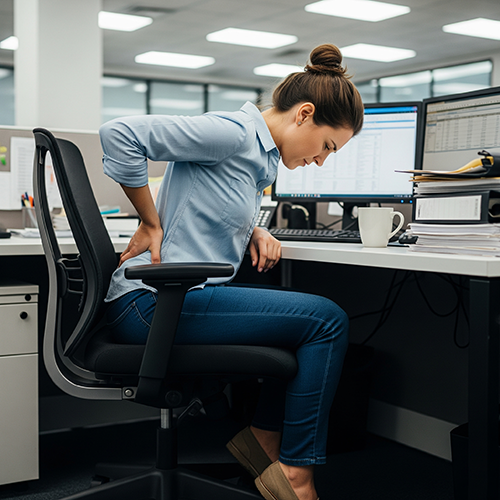 Guia para combater a dor nas costas ao sentar