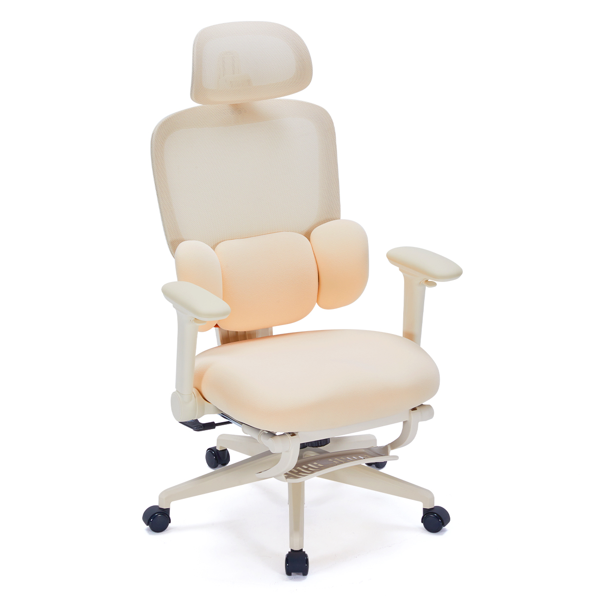 Scaun de birou ergonomic pentru femei YX-977 cu suport lombar extensibil
