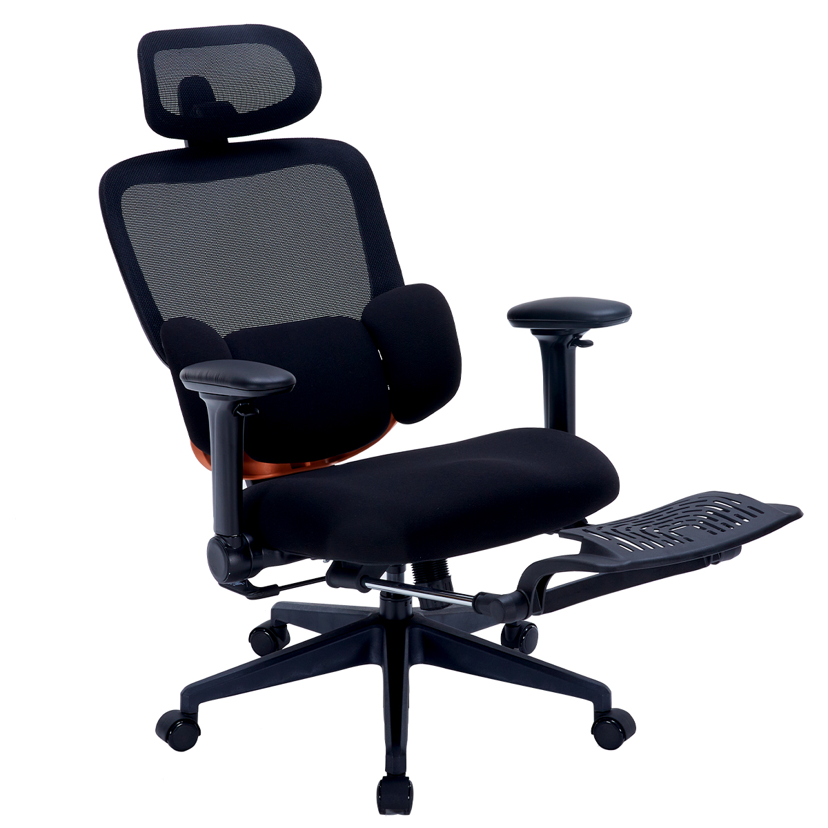 Scaun de birou ergonomic pentru femei YX-977 cu suport lombar extensibil