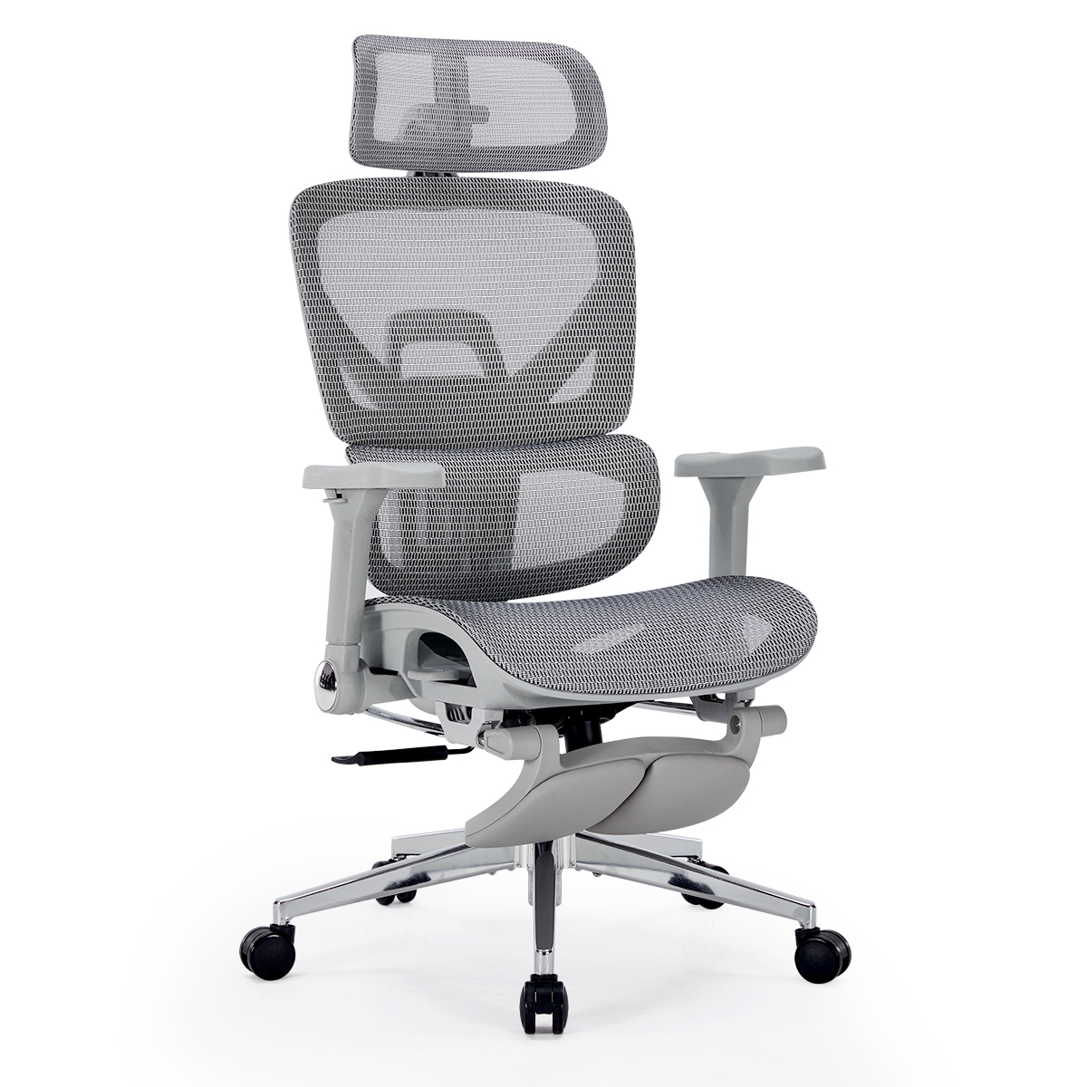 Scaun de birou SG-610 din plasă integrală cu cotiere reglabile