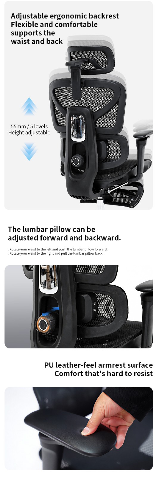 ergonomic mesh office chair