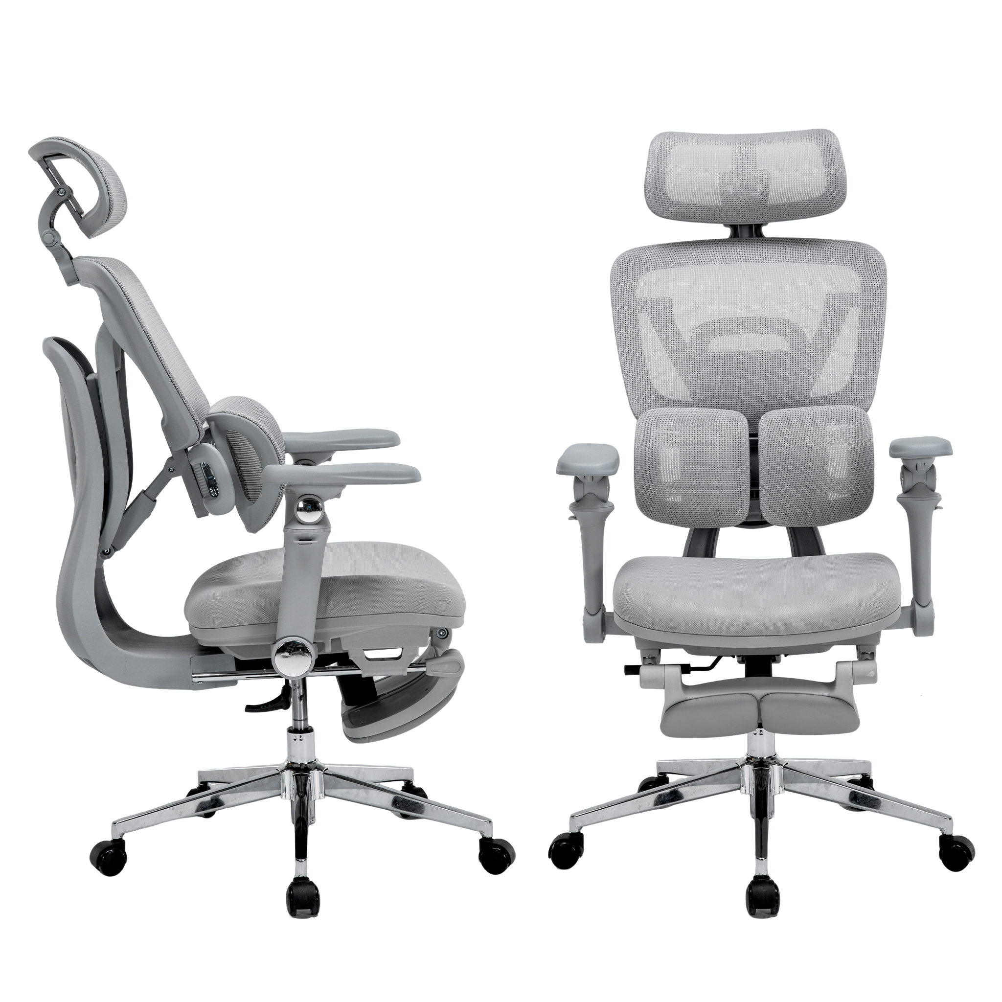 Silla de malla para computadora SG-630 con soporte lumbar ajustable avanzado