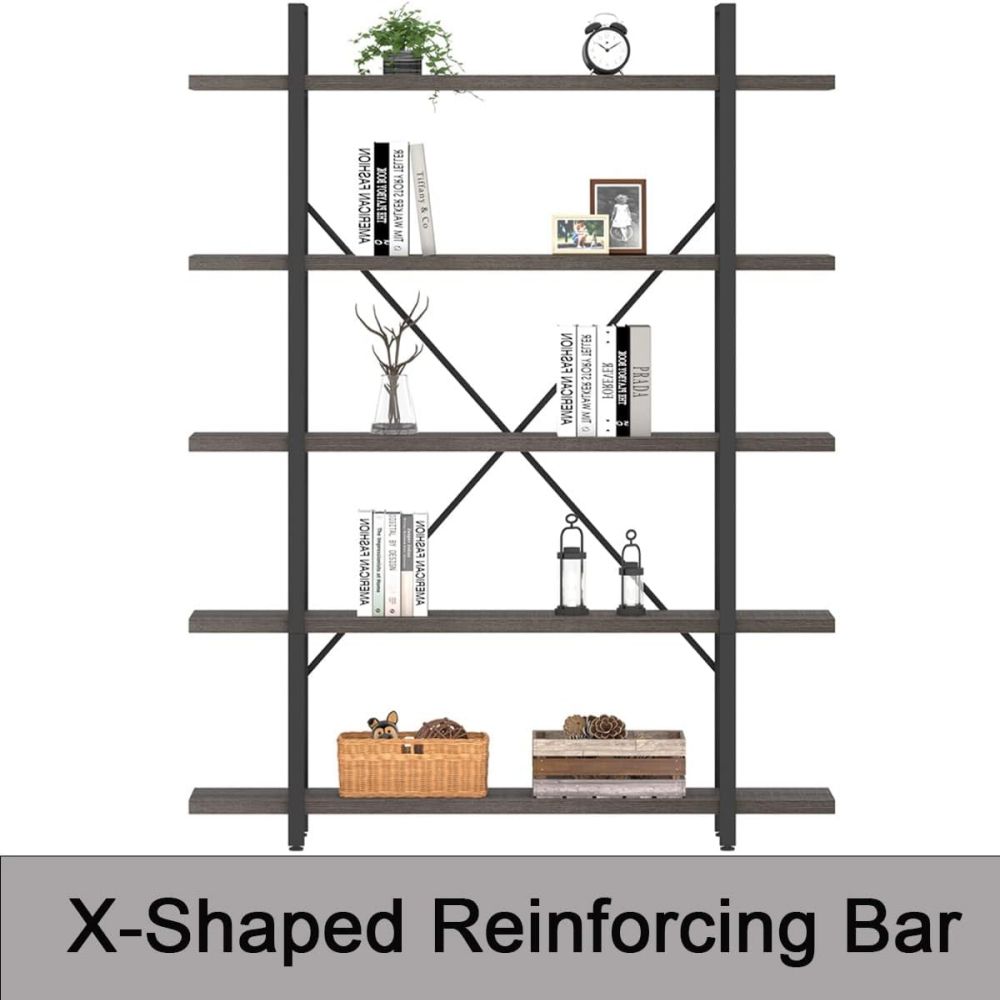 Wood Living Room Display Rack Storage Shelf Stand