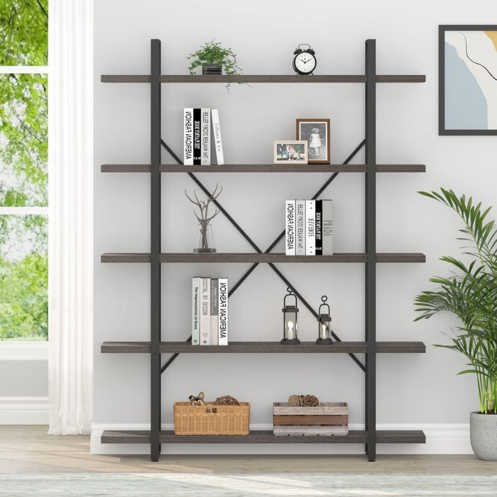 wood display rack