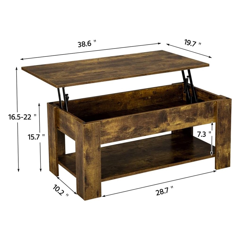 industrial coffee table