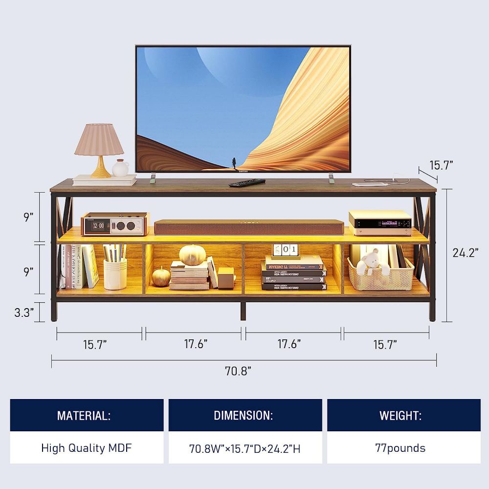 Modern Hörn Led TV Stativ Rack Bordskonsol enhet för vardagsrum