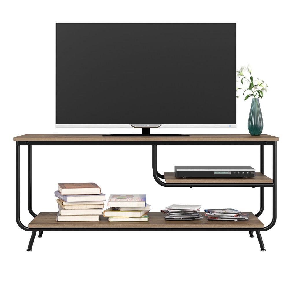 Long Corner TV Stand Console Table Unit For Living Room