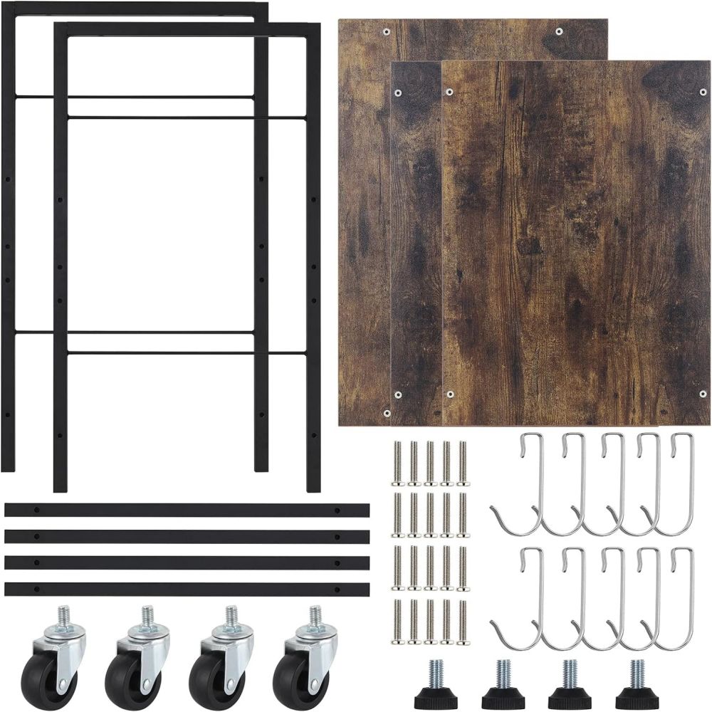 Mesa casera de la microonda del carro de la carretilla de la isla de la barra para la cocina pequeña