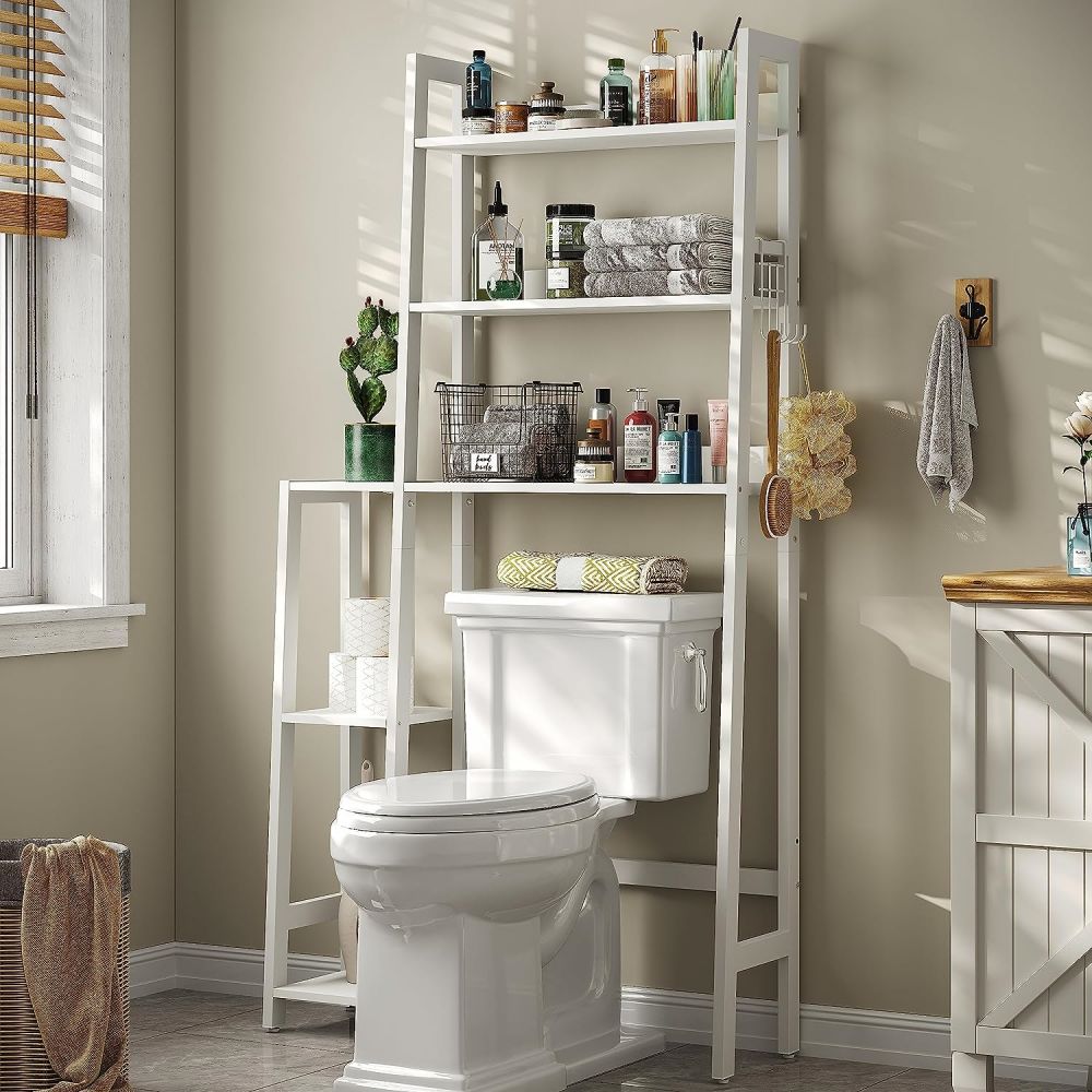 wood toilet rack for bathroom