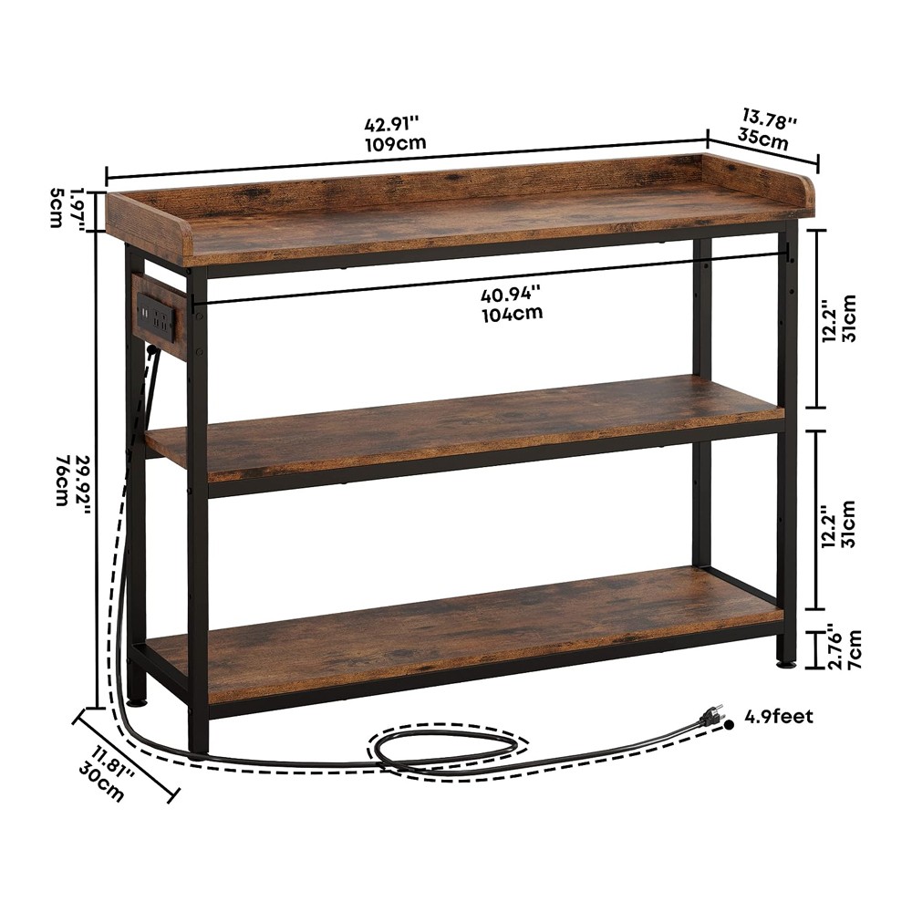 entry way console table