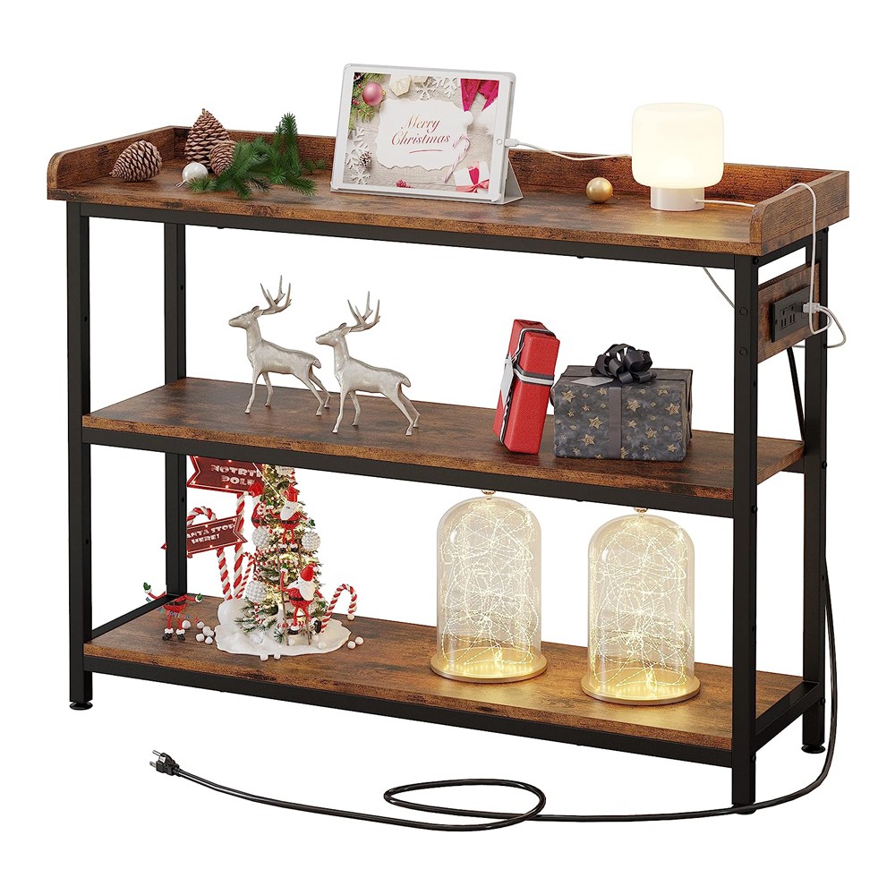 modern console table with storage