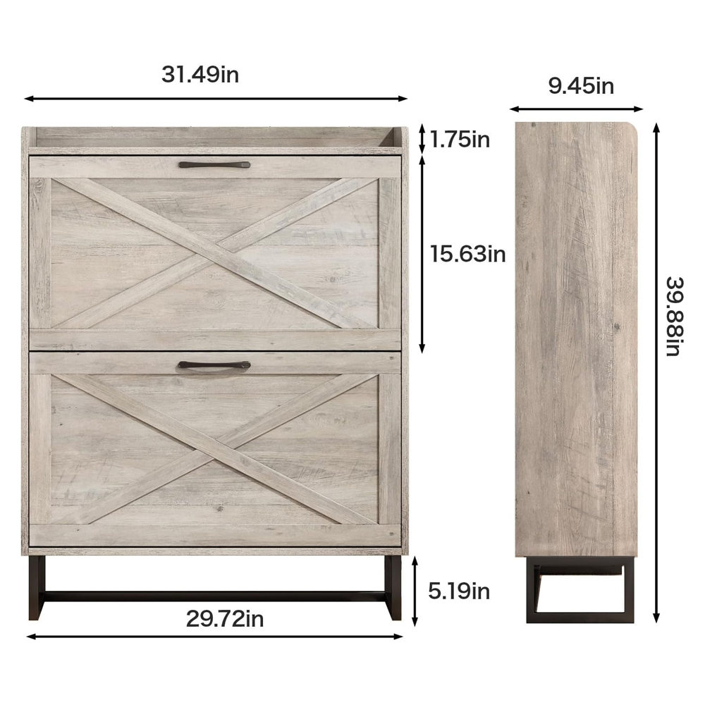 Wooden Shoe Cupboards Holder And Storage Cabinet Racks With Doors